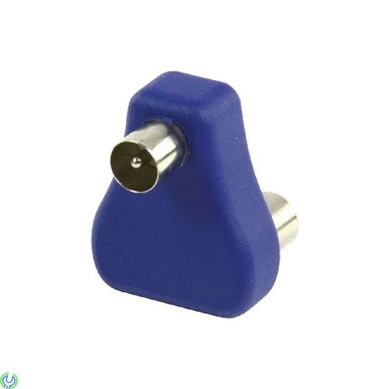 VIDEOKOPPLARE HANE - 2x HONA, Koax hane - 2x koax hona coupler med nickelpläterade anslutningar., Vägguttag, , HQ