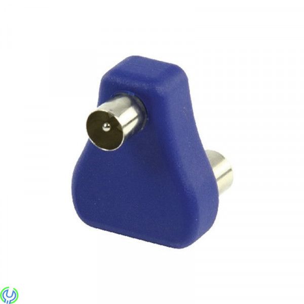 VIDEOKOPPLARE HANE - 2x HONA, Koax hane - 2x koax hona coupler med nickelpläterade anslutningar., Vägguttag, , HQ