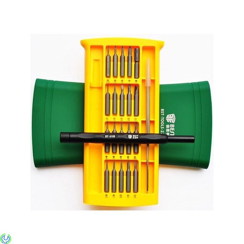 BST-8930 Precision Magnetisk Skruvmejsel Kit - 22st, Multifunktionella precisions skruvmejsel för Mobiltelefon., Mobil Verktyg, 