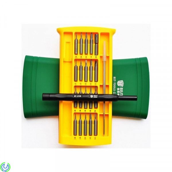 BST-8930 Precision Magnetisk Skruvmejsel Kit - 22st, Multifunktionella precisions skruvmejsel för Mobiltelefon., Mobil Verktyg, 