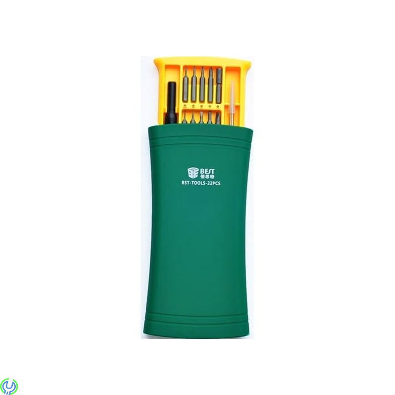 BST-8930 Precision Magnetisk Skruvmejsel Kit - 22st, Multifunktionella precisions skruvmejsel för Mobiltelefon., Mobil Verktyg, 