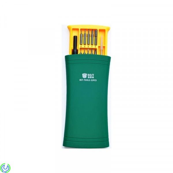 BST-8930 Precision Magnetisk Skruvmejsel Kit - 22st, Multifunktionella precisions skruvmejsel för Mobiltelefon., Mobil Verktyg, 