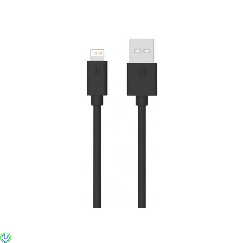 G-SP IPHONE LIGHTNING CABLE 3M Black, Charge and sync all your Lightning connector devices quickly and safely., Kablar & Laddare