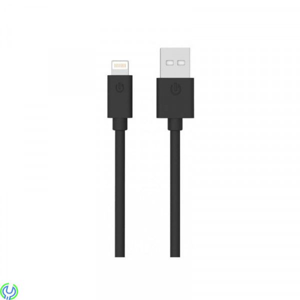 G-SP IPHONE LIGHTNING CABLE 3M Black, Charge and sync all your Lightning connector devices quickly and safely., Kablar & Laddare