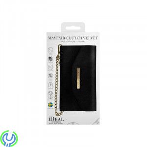iPhone 11 Pro Max IDeal Mayfair Mobilväska - Svart, IDeal Mayfair Velvet Mobilväska för iPhone 11 Pro Max - Svart., iPhone 11 mo