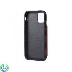 iPhone 11 Pro Max läder fodral brun, PU Leather Back Flip Kickstand Card Case Brown For iPhone 11 Pro Max


, iPhone 11 model