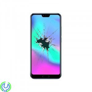 Honor 10  skärmbyte, inkl Batteri Original, Svart, Huawei Honor 10 skärmbyte, inkl ram+Batteri Original, Svart., Honor 10, , Hua