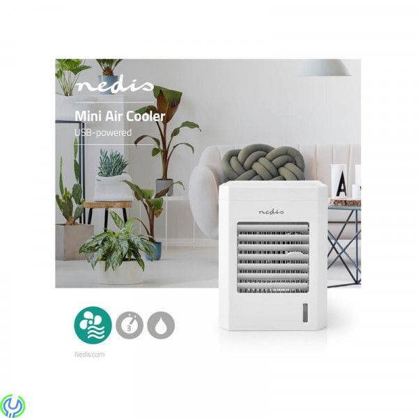 Nedis Miniluftkylare USB-driven, Nedis Miniluftkylare, USB-driven, 3 hastigheter, Fläktar & Kylare, , Nedis
