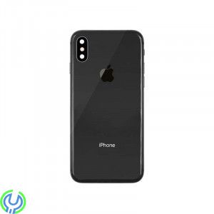 iPhone XS Baksida Komplett Original, Svart, iPhone XS Baksida Komplett Original, Svart, iPhone XS, , 