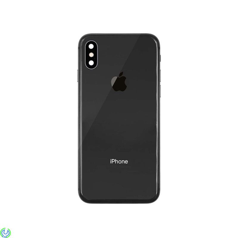 iPhone XS Baksida Komplett Original, Svart, iPhone XS Baksida Komplett Original, Svart, iPhone XS, , 