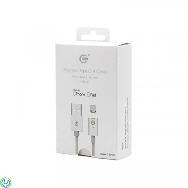 Magnetisk typ C-A Kabel 1,2 m silver, Magnetisk typ C-A Kabel 1,2 m silver


, TYPE C, , G-SP