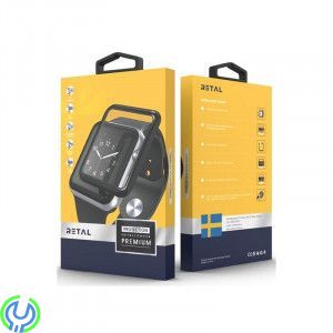 iWatch 38mm Heltäckande Glas med Easy Applikator, iWatch 38mm 3D Heltäckande HD PMMA Premium Glas med Easy Applikator, Apple Wat