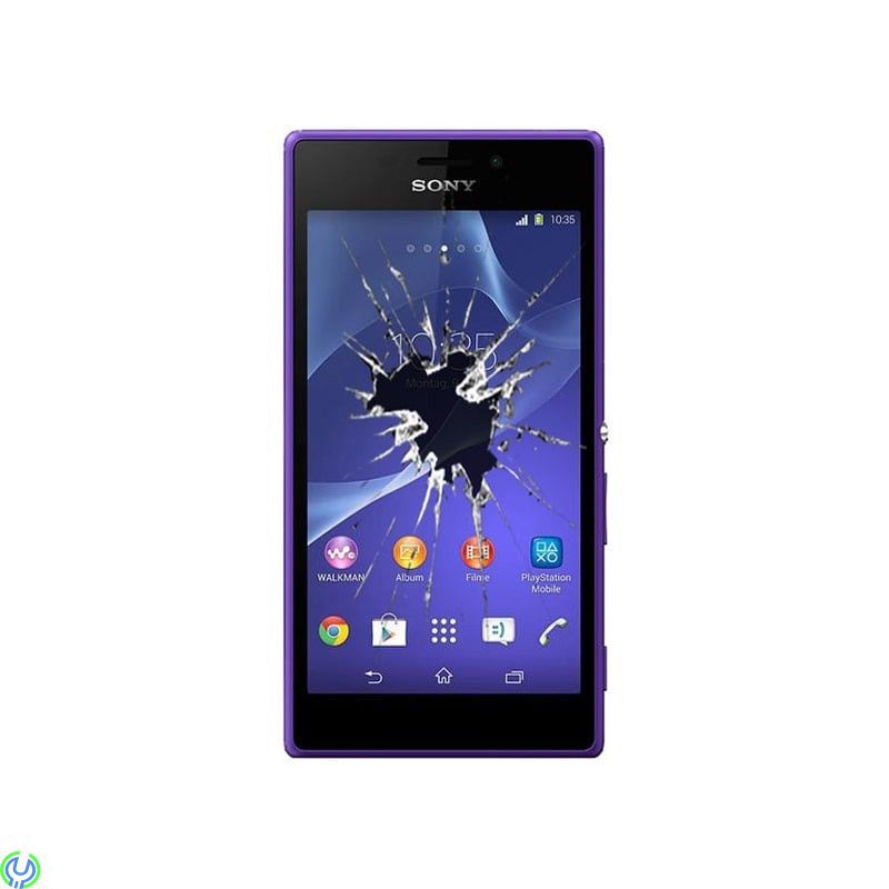 Xperia M2 Aqua Skärmbyte, Original, Vi byter ut din trasiga skärm på din Sony Xperia M2 Aqua så den blir som helt ny., M2 Aqua, 