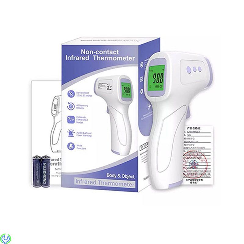 Multifunktions digital infraröd panntermometer, Digital LCD Infraröd termometer F103 , Hygien/Skyddsvisir, , Elgruvan