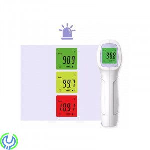 Multifunktions digital infraröd panntermometer, Digital LCD Infraröd termometer F103 , Hygien/Skyddsvisir, , Elgruvan