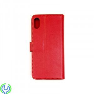 Mobilfodral äkta Läder för iPhone XS MAX, Röd, Mobilfodral äkta Läder för iPhone XS MAX, Röd, iPhone X modeller, , Elgruvan