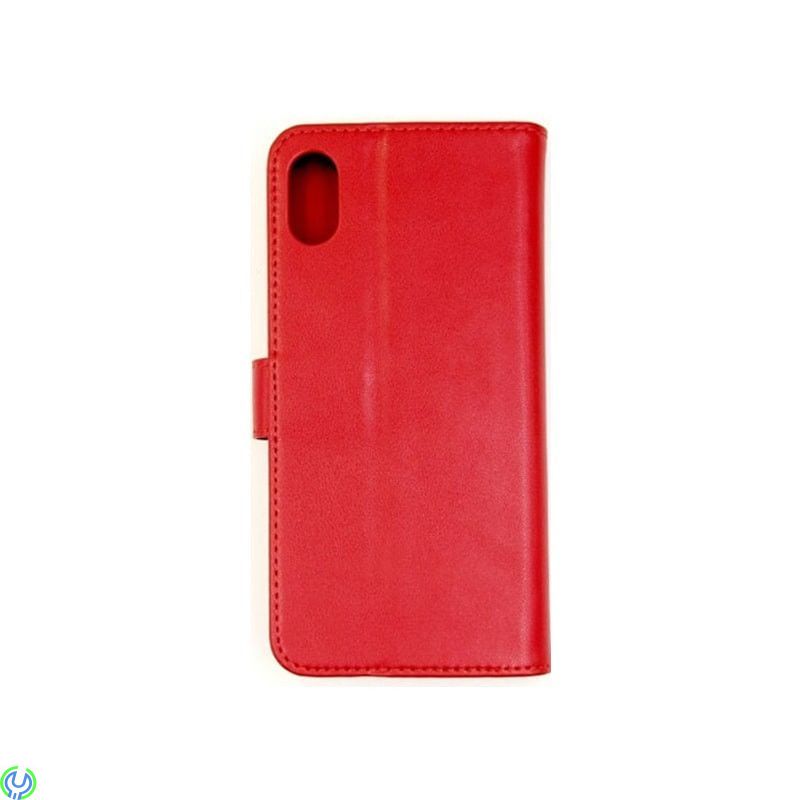 Mobilfodral äkta Läder för iPhone XS MAX, Röd, Mobilfodral äkta Läder för iPhone XS MAX, Röd, iPhone X modeller, , Elgruvan