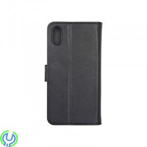 Mobilfodral äkta Läder för iPhone XS MAX, Svart, Mobilfodral äkta Läder för iPhone XS MAX, Svart, iPhone X modeller, , Elgruvan