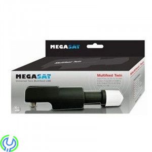 Megasat Multifeed Twin LNB 0,1, Megasat Multifeed Twin LNB 0,1 (Mindre Än 2° Avstånd Möjligt), Parabol / Tillbehör, , Megasat