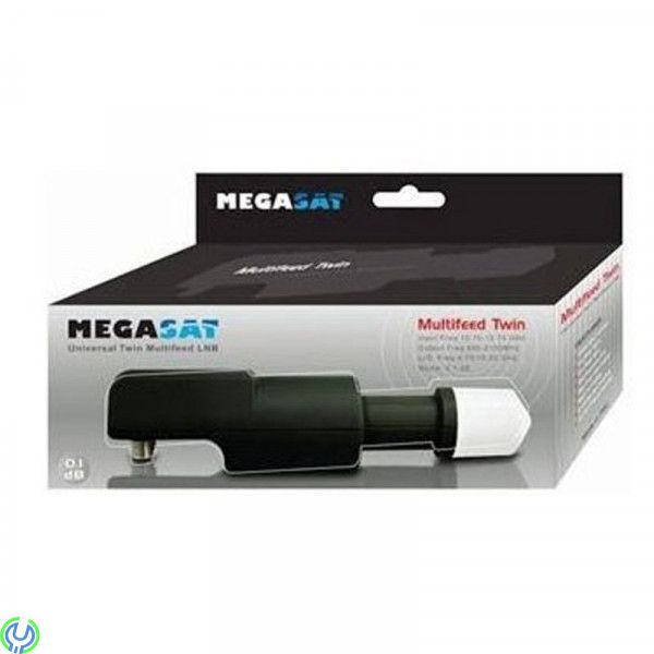 Megasat Multifeed Twin LNB 0,1, Megasat Multifeed Twin LNB 0,1 (Mindre Än 2° Avstånd Möjligt), Parabol / Tillbehör, , Megasat