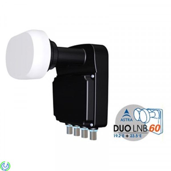 Quad Monoblock 23mm LNB ,4.3°, Detta lnb är speciellt för 19,2' till 23,5' öst. , Parabol / Tillbehör, , Inverto