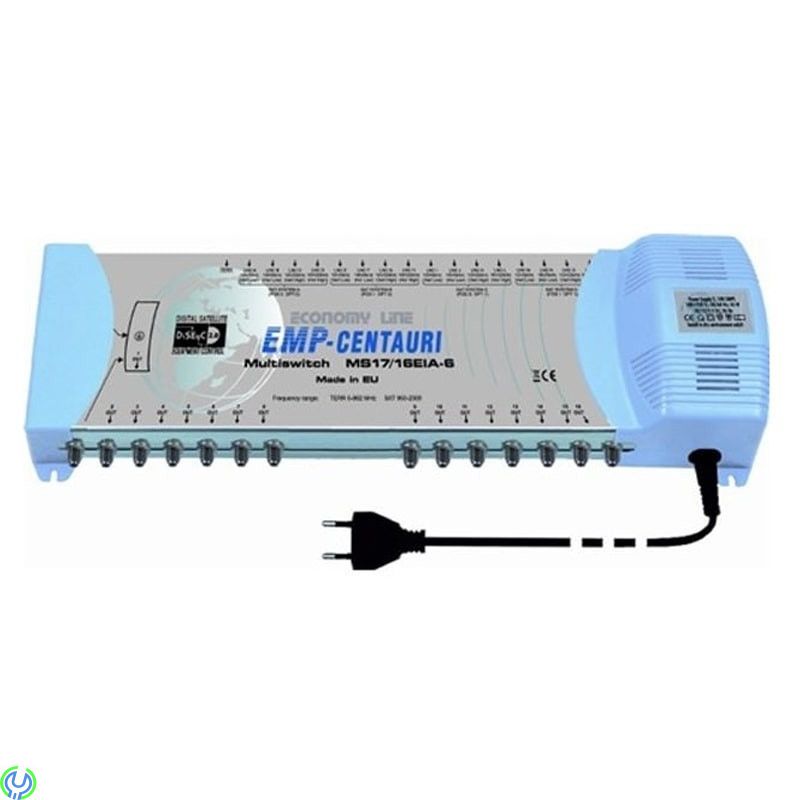 EMP MS17, 4 in 16 ut för 4 satellitpositioner, EMP MS17/ 4EIP-6, 4 in 16 ut för 4 satellitpositioner, Parabol / Tillbehör, , EMP