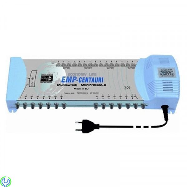 EMP MS17, 4 in 16 ut för 4 satellitpositioner, EMP MS17/ 4EIP-6, 4 in 16 ut för 4 satellitpositioner, Parabol / Tillbehör, , EMP