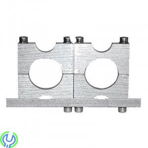 Universal LNB Hållare, Multifeed Aluminium Sidmatning för två Lnb., LNB Hållare, , Elgruvan