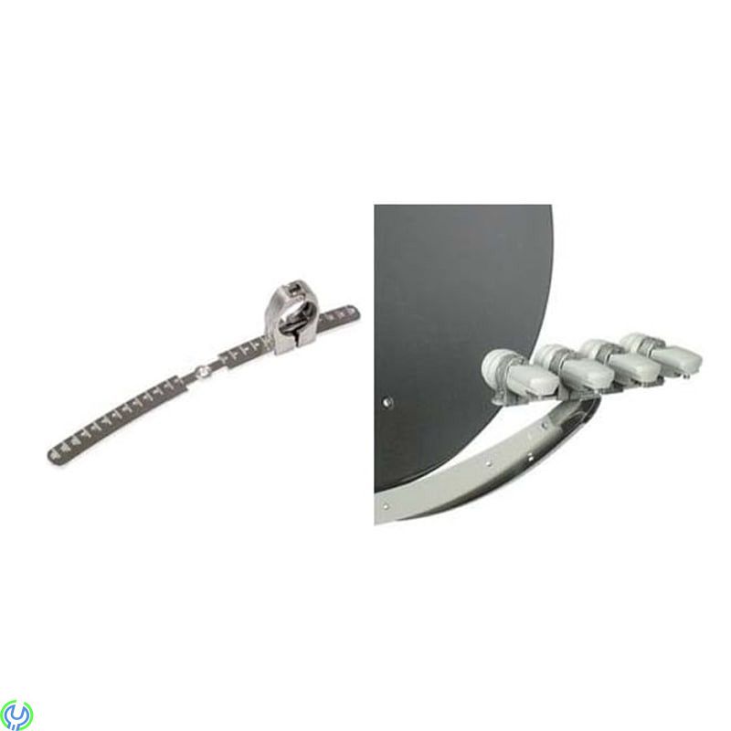 Fuba Multifeed-hållare justerbar 12º, Justerbar -12º till +12º (totalt 24º) Passar till FUBA paraboler., LNB Hållare, , FUBA