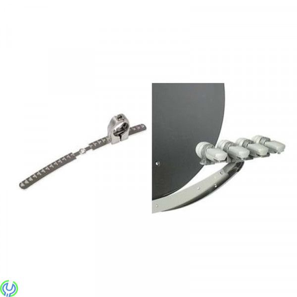 Fuba Multifeed-hållare justerbar 12º, Justerbar -12º till +12º (totalt 24º) Passar till FUBA paraboler., LNB Hållare, , FUBA