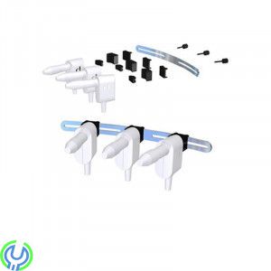 Inverto Dielectric kit for multiple, Med denna LNB-hållare kan du ta emot satelliter som ligger så nära varandra som 2 grader, L