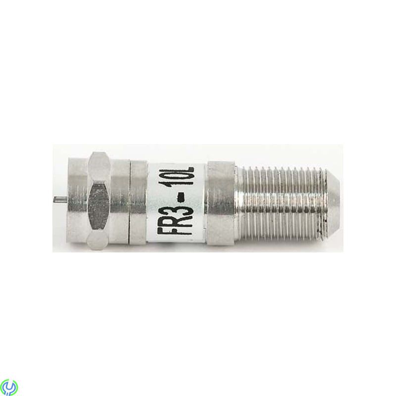 DÄMPSATS FR3-10DC FAST 10 DB (Satellit), Dämpsats, FR3-10DC, Fast 10 dB, F- hona/hane, Fördelare, , Macab