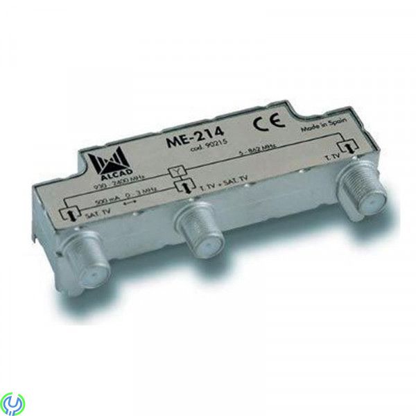 COMBINER ME 214 Diplexer SAT+TER, COMBINER ME 214, Fördelare, , Alcad