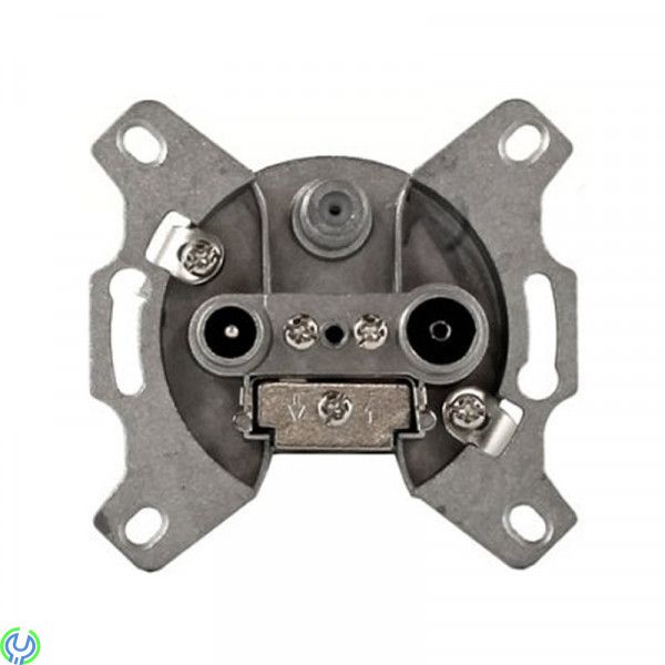 TOU- 14S Antennuttag, radio/tv/sat, Antennuttag med 3 utgångar för TV - radio - satellit., Fördelare, , Triax