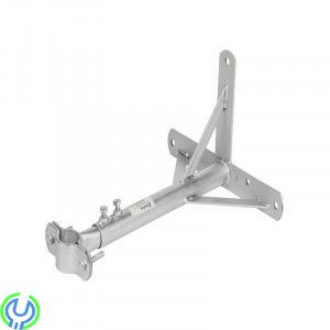 Justerbart Stål Väggfäste 350 mm / 32 - 42 mm, Väggfäste 350 mm / 32 - 42 mm, Nockfäste / Gavelfäste, , Nedis