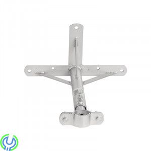 Justerbart Stål Väggfäste 350 mm / 32 - 42 mm, Väggfäste 350 mm / 32 - 42 mm, Nockfäste / Gavelfäste, , Nedis