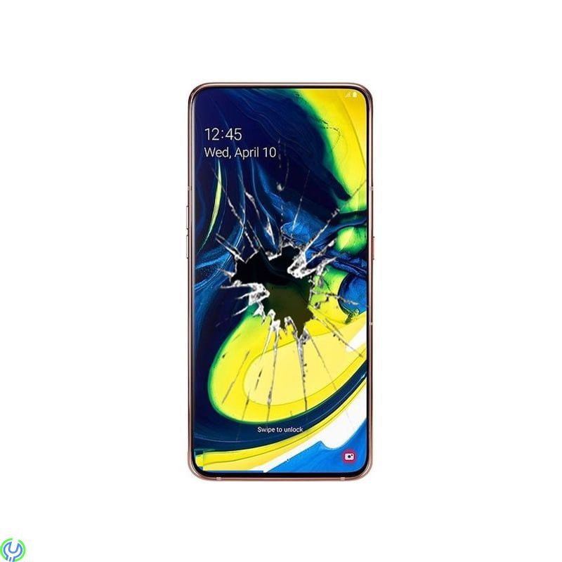 Galaxy A80, Original SKÄRMBYTE, Guld, Lyckats att krossa glaset på din Galaxy A80 (SM-A805)?, A80 (SM-A805F), , Samsung
