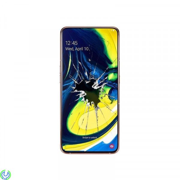 Galaxy A80, Original SKÄRMBYTE, Guld, Lyckats att krossa glaset på din Galaxy A80 (SM-A805)?, A80 (SM-A805F), , Samsung