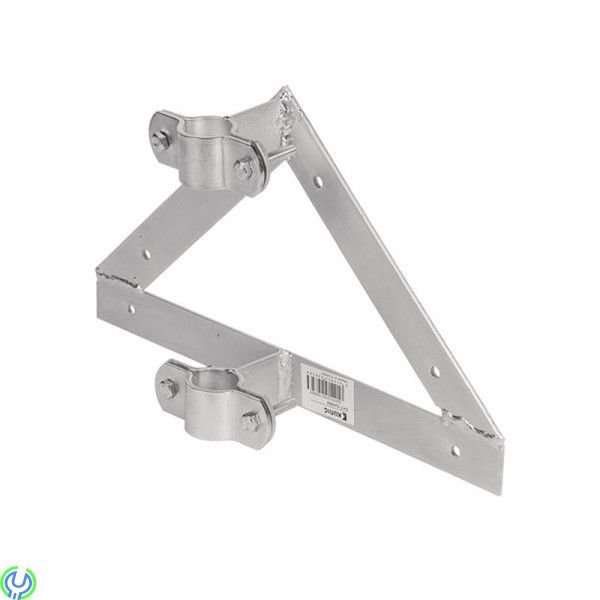 Stål gavelfäste  90 mm / 32 - 42 mm, Stål gavelfäste 90 mm, Nockfäste / Gavelfäste, , König