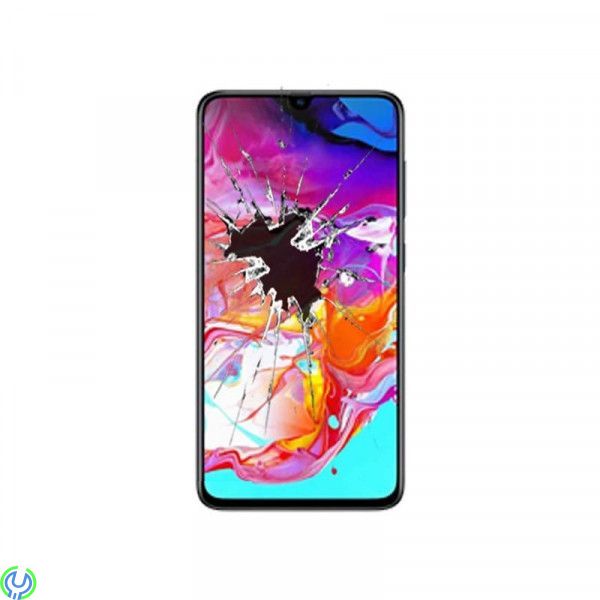 Galaxy A70, Original SKÄRMBYTE, Svart, Lyckats att krossa glaset på din Galaxy A70 SM-A705?, A70/71 (SM-A705F), , Samsung