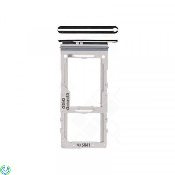 Samsung S20 Plus Sim/SD Korthållare Svart, Samsung Galaxy S20 Plus/S20 Plus 5G Sim/SD Korthållare Svart, Galaxy S20 modeller, , 