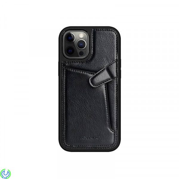 Nillkin Aoge Läderfodral För iPhone 12 mini Svart, Nillkin Aoge Läderfodral, iPhone 12 modeller, , Nillkin