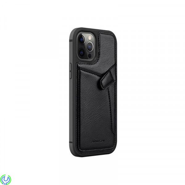 Nillkin Aoge Läderfodral För iPhone 12 mini Svart, Nillkin Aoge Läderfodral, iPhone 12 modeller, , Nillkin