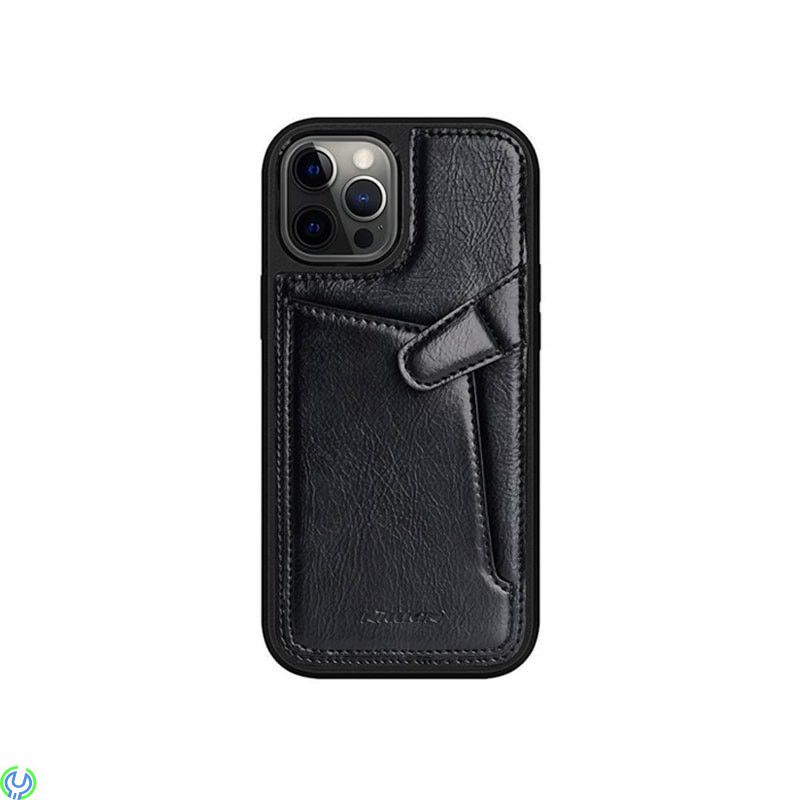 Nillkin Aoge Läderfodral För iPhone 12/12 Pro Svart, Nillkin Aoge Läderfodral, iPhone 12 modeller, , Nillkin