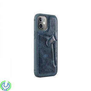 Nillkin Aoge Läderfodral För iPhone 12 Pro Max Blå, Nillkin Aoge Läderfodral, iPhone 12 Pro Max, , Nillkin