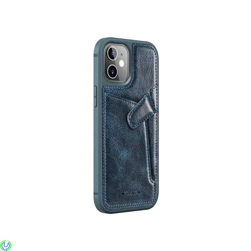 Nillkin Aoge Läderfodral För iPhone 12/12 Pro Blå, Nillkin Aoge Läderfodral, iPhone 12/ 12 Pro, , Nillkin