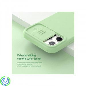 iPhone 12/12 Pro Nillkin CamShield Silicone Skal Svart, Nillkin CamShield Silky Silicone Skal För Apple iPhone 12/12 Pro Svart, 