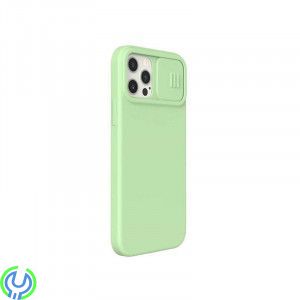 iPhone 12 Pro Max Nillkin CamShield Silky Magnetisk Silicone Skal Grön, Nillkin Cams Loved-fodralet ger dig skyddad för din iPho