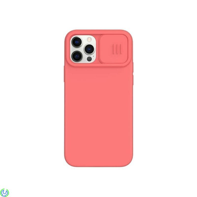 iPhone 12 Pro Max Nillkin CamShield Silky Silicone Skal Orange, Nillkin CamShield Silky Silicone Skal För Apple iPhone 12 Pro Ma
