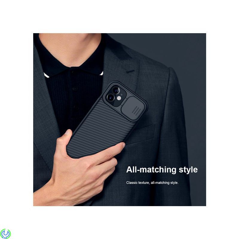 iPhone 12 mini Nillkin CamShield Pro Skal Svart, Nillkin CamShield Pro Skal För Apple iPhone 12 mini Svart, iPhone 12 modeller, 